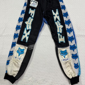 Vintage 1991 Fox Racing Image Kevlar Moto X Pants Jersey fox racing rick johnson damon bradshaw