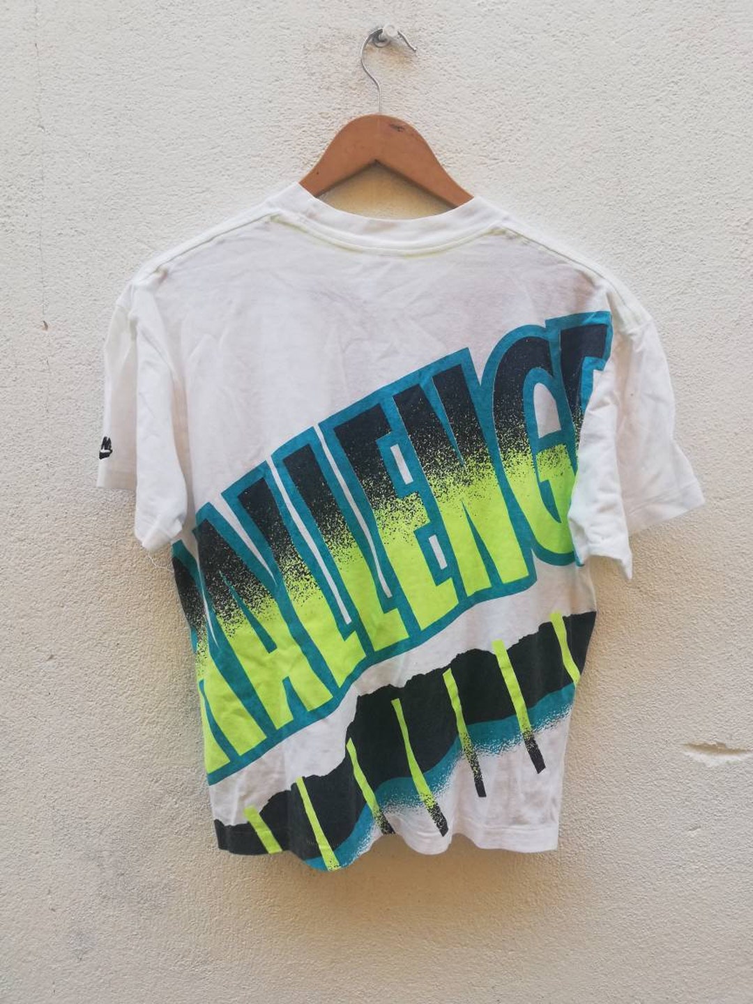 Rare 90's Vintage Nike Tennis Single Stitch T-shirt made in USA