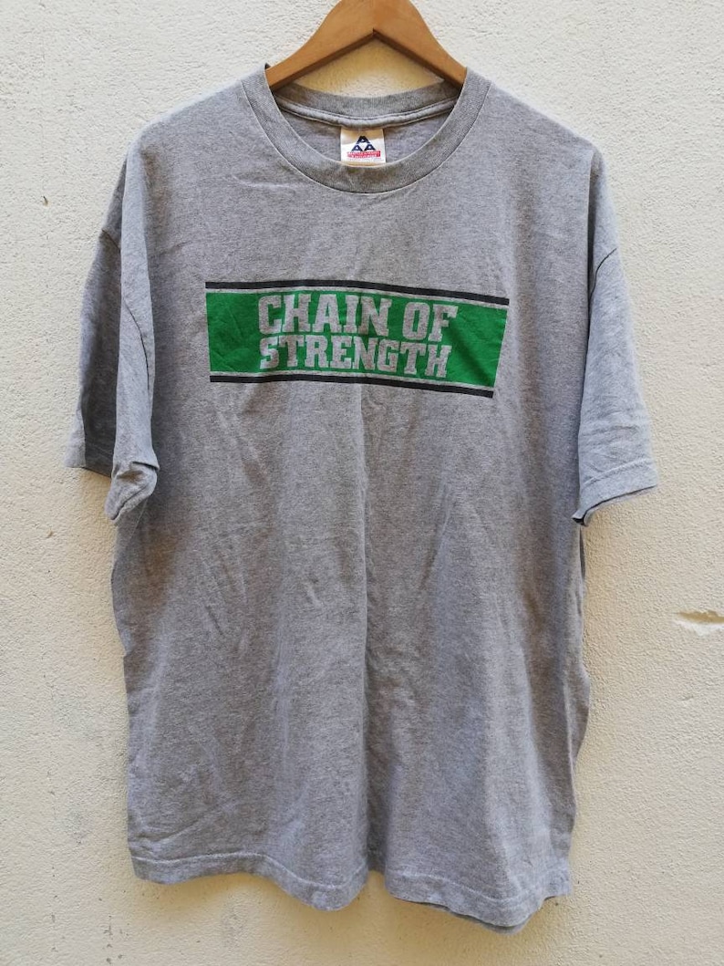 Vintage 90s Chain of Strength NYHC Hardcore Punk Rock T Shirt X Large ...