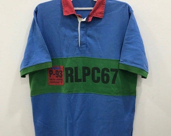 Vintage P-93 Polo Ralph Lauren Shirt P93 Rlpc67 Polo Stadium