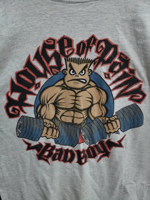 Vintage 90s BAD BOY CLUB house of pain gym T-shirt