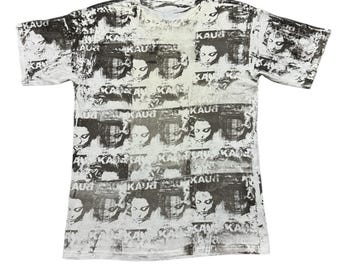 Vintage Twin Peaks Full Print T-shirt Laura Palmer / Horror Crime Drama  David Lynch Cult Film eraserhead blue velvet