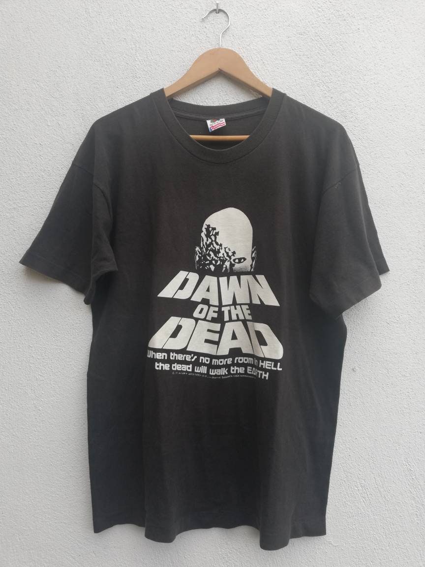 Termisk biografi vakuum Vintage 1980's Dawn Of The Dead Horror Movie T-shirt - Etsy 日本