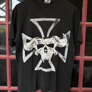 Vintage 1992 Danzig Thrall-Demonsweatlive Promo T Shirt Size L Black samhain misfits horror punk hardcore