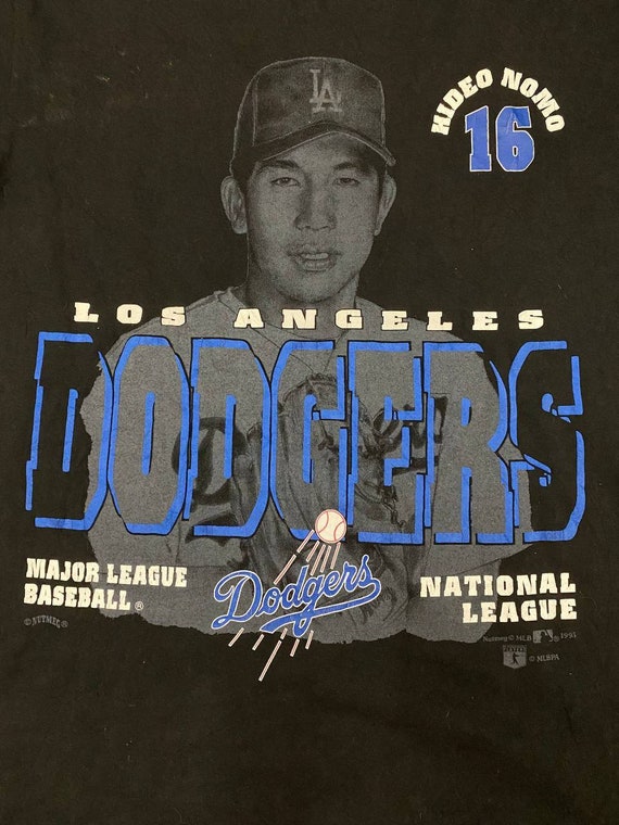 ヴィンテージ 1995 野茂英雄 ナツメグ MLB LAドジャース 90年代 T