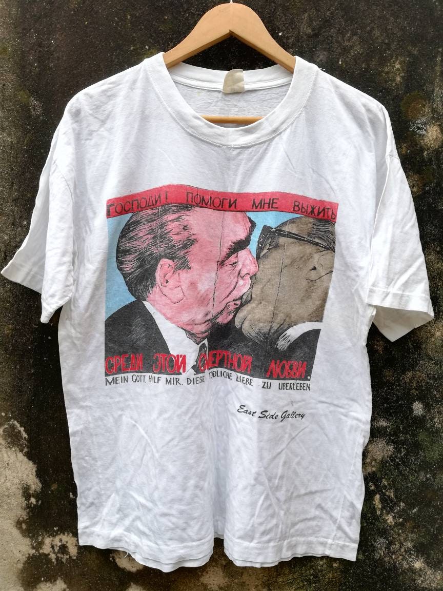 True Vintage 1990's East Side Gallery Dmitri Vrubel the