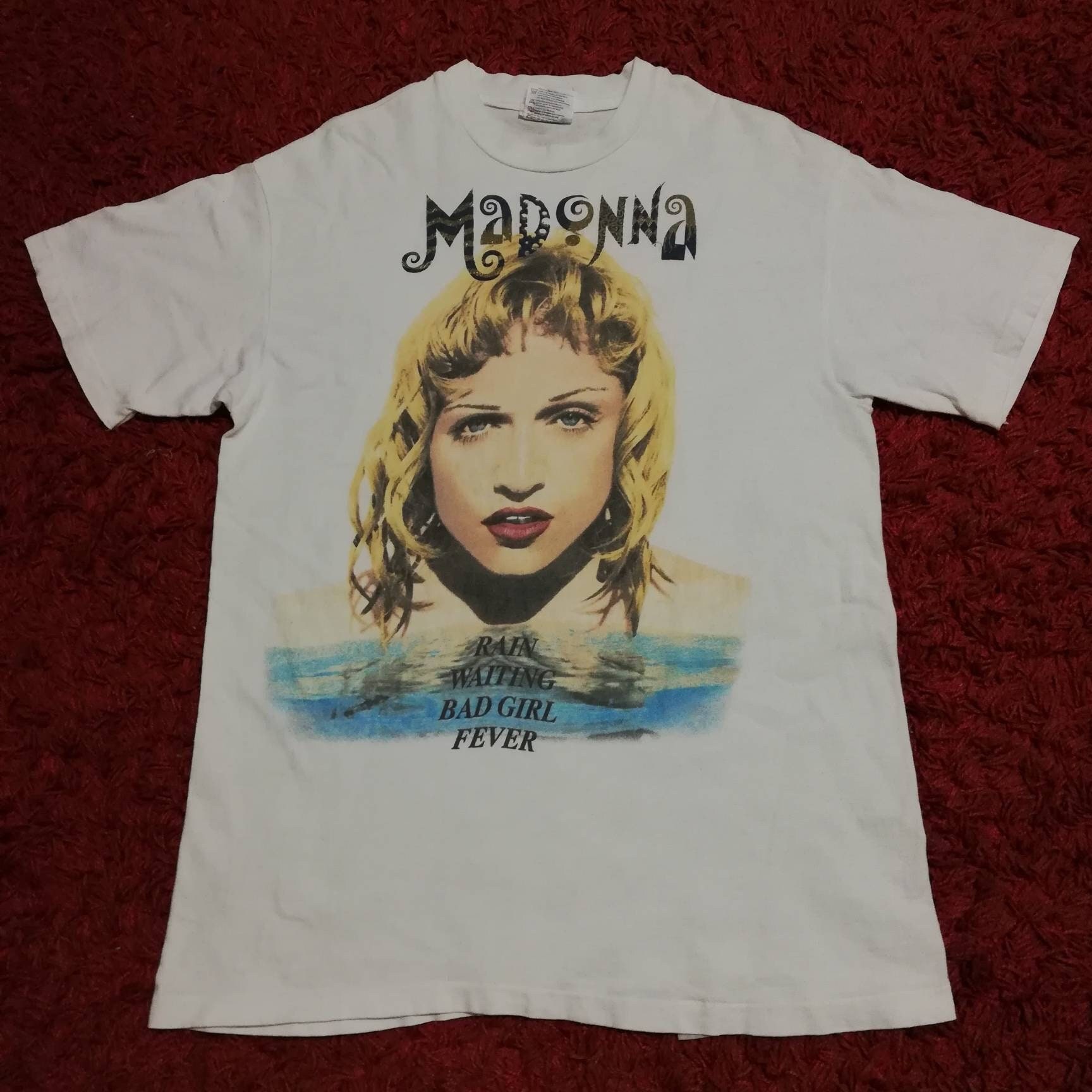 Vintage 90s MADONNA Rain Waiting Bad Girl Fever Erotica