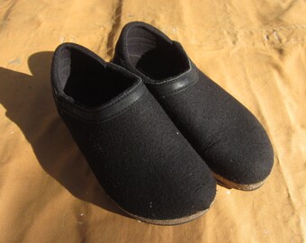 german wool clogs