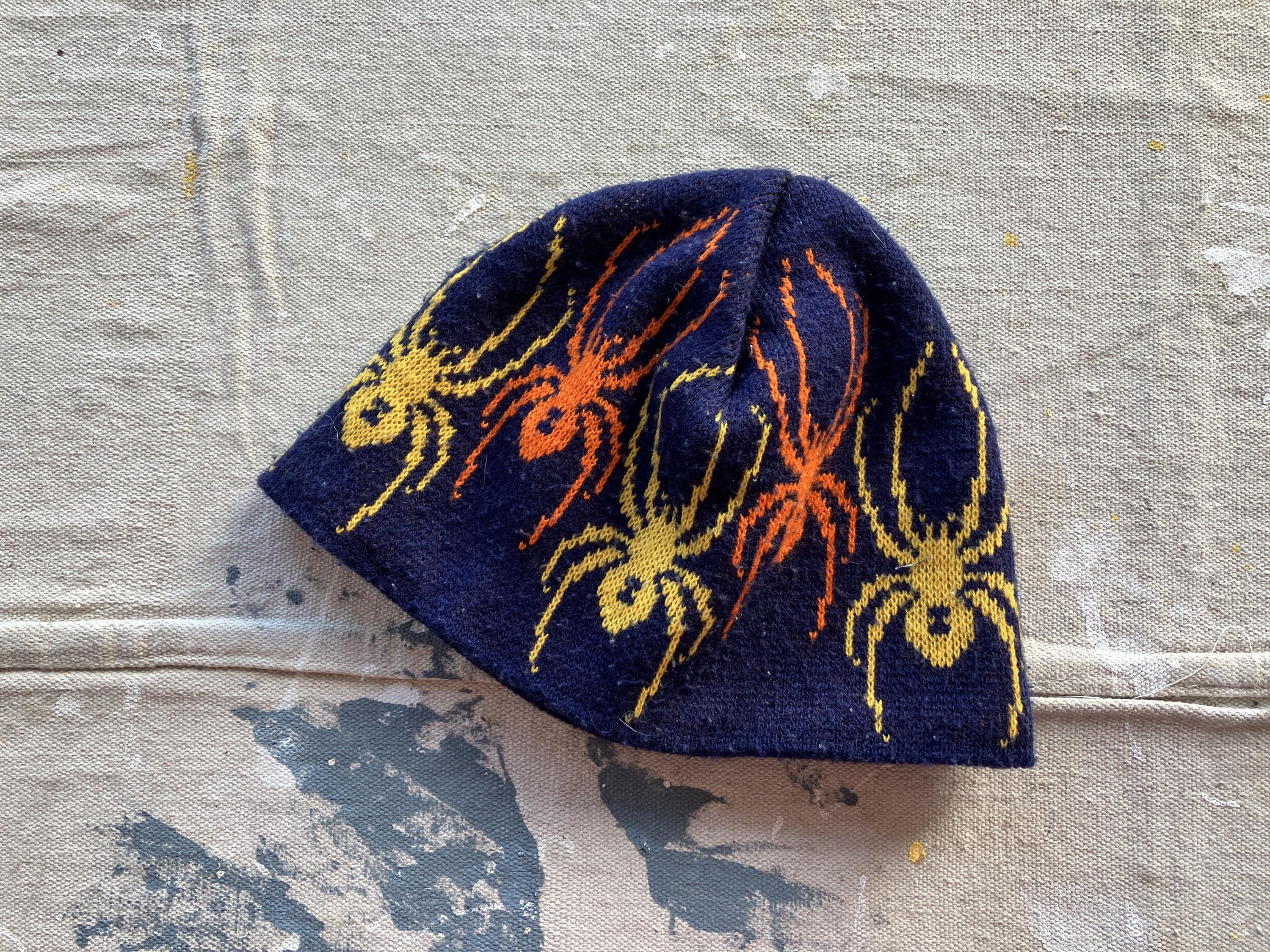 ヴィンテージ Y2K スパイダー ニットビーニー / スパイダー スキー