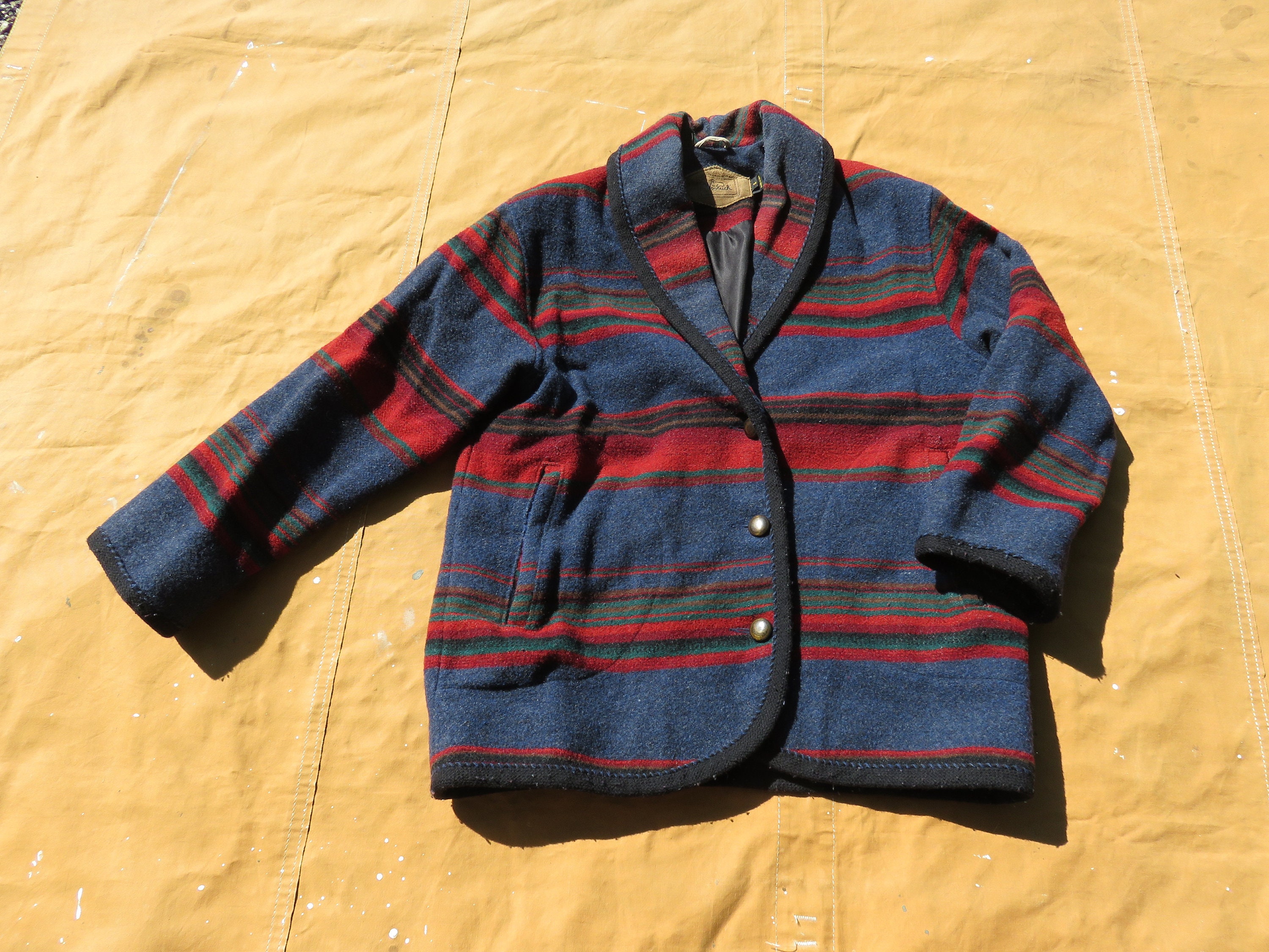 woolrich blanket coat