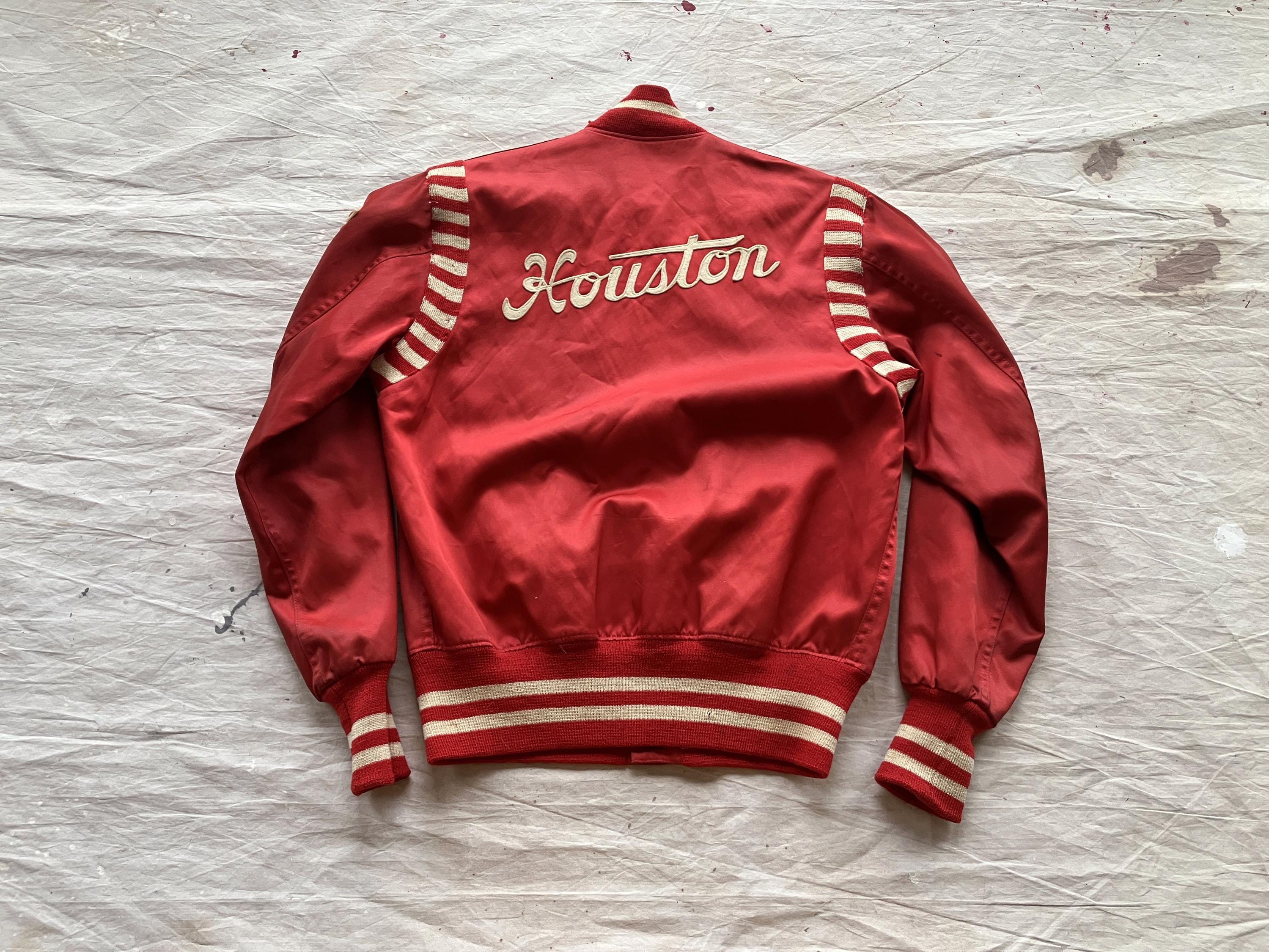 ジャケット・アウター 50s French Silk Satin Sports Jacket Vintage 80s Stylfrance Ski Jacket Neon Yellow, green, purple