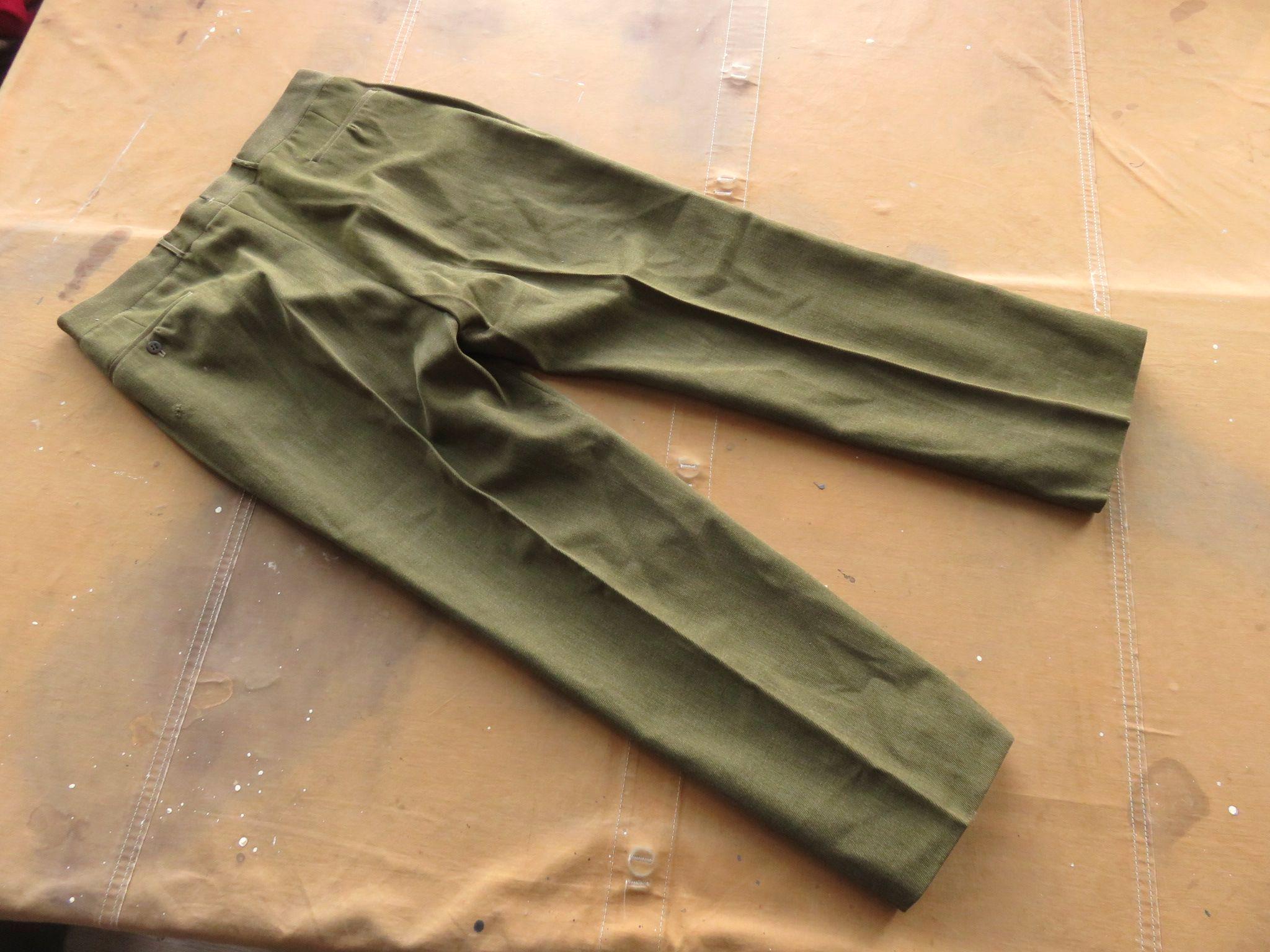 パンツ vintage wool pants 60s vintage German Millitaly Wool Cargo Pants 厚手のウールカーゴ