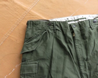 XXL 50s US Army M-51 Cargo Pants / M51 Field Combat Cotton Uniform  
