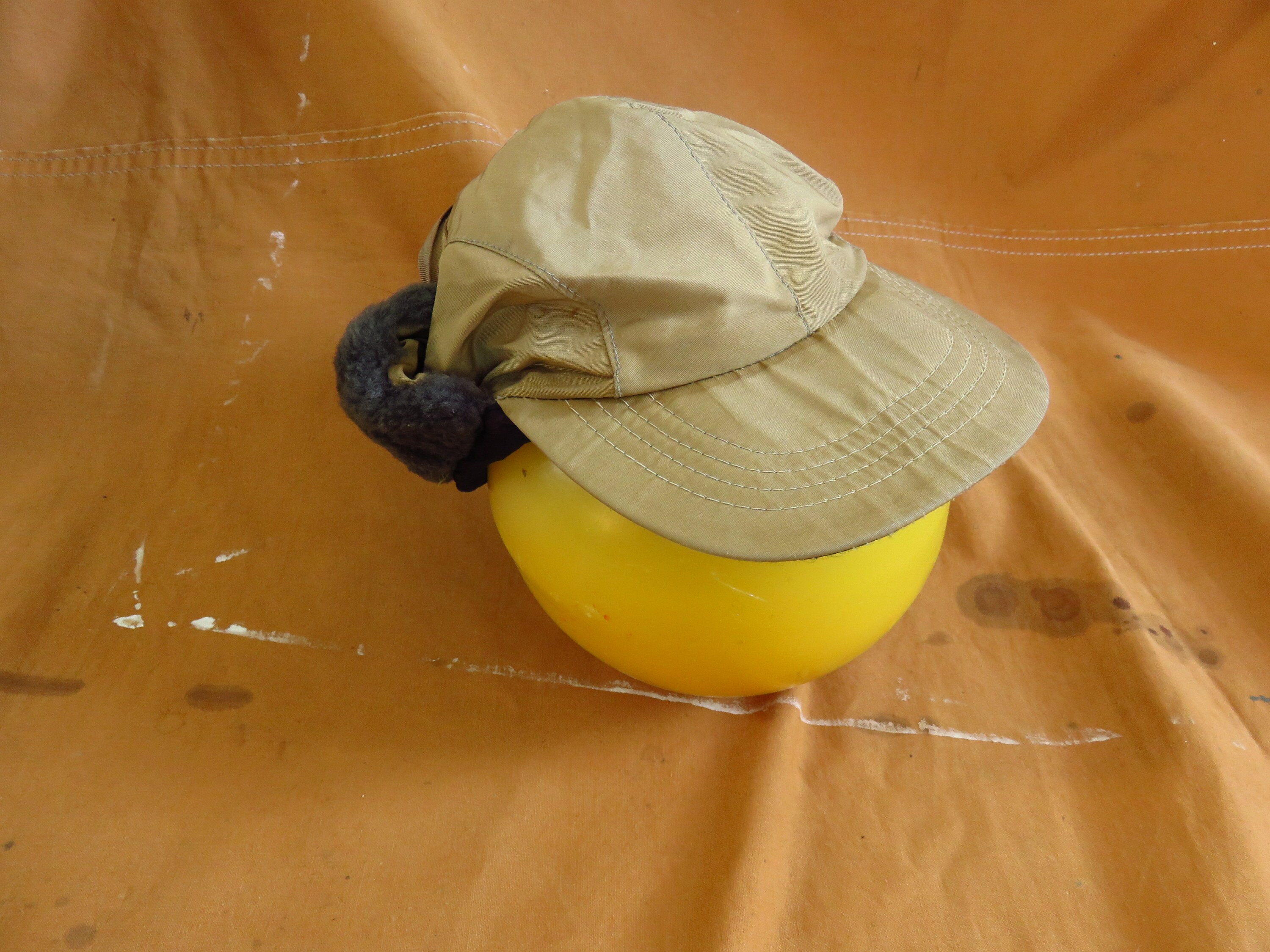 Hunting Cap / Shearling Fur Ear Flaps 