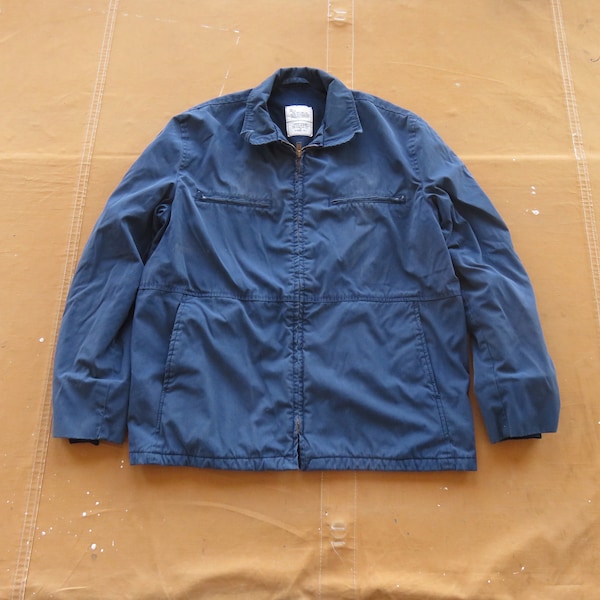 Us Navy Blue Deck Jacket Utility - Etsy