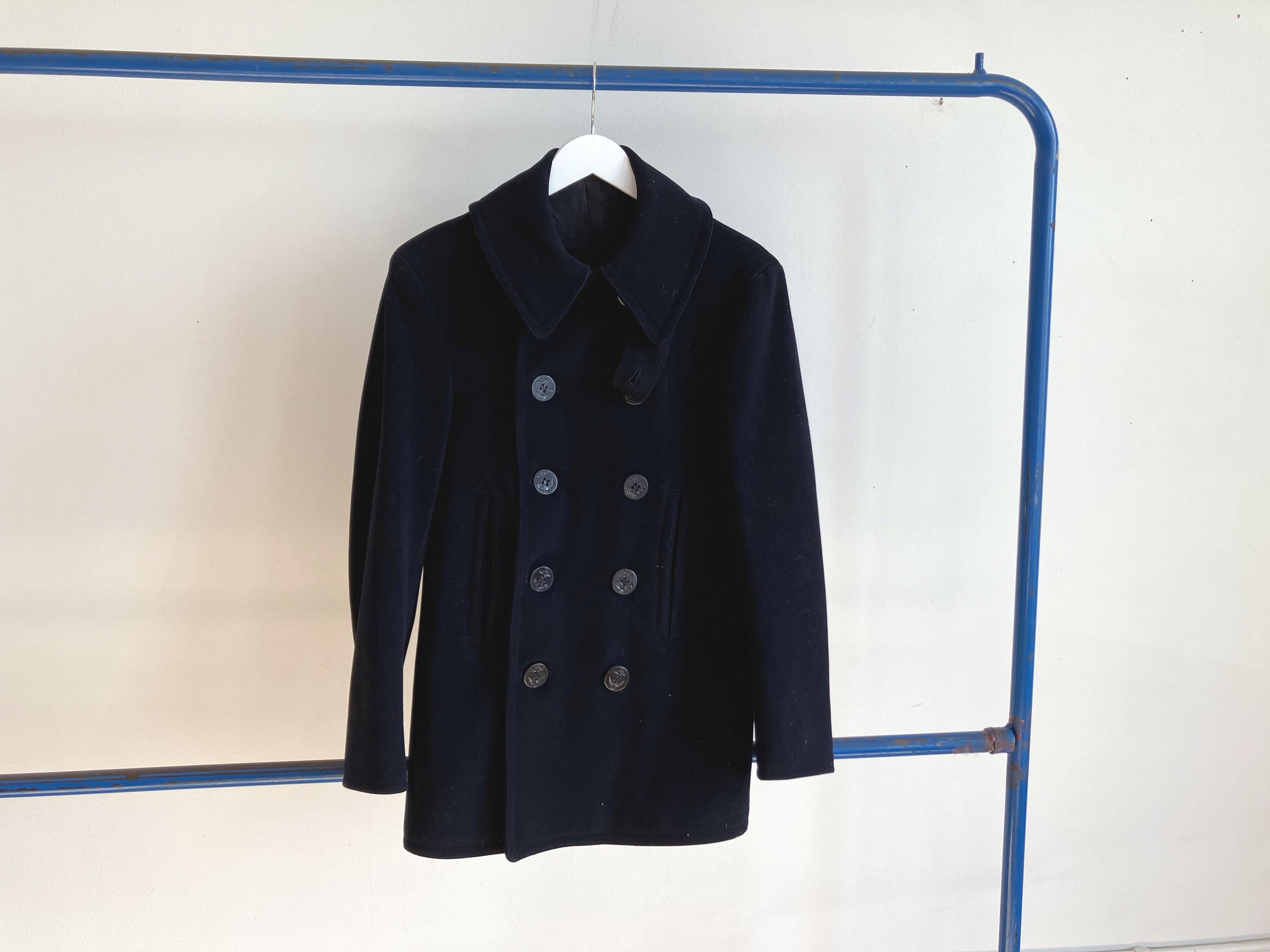 1940s Us Navy Peacoat Small - Etsy