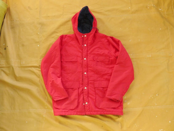 Large / XL 80s LL Bean Women's Nylon Parka / Insulated - Etsy
