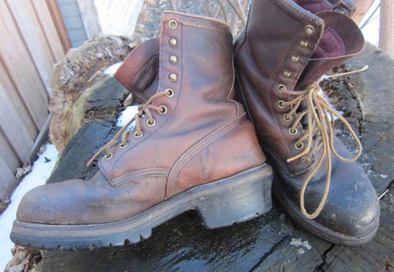 red wing 10 inch logger boots