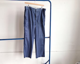 36 Waist 80s Mailman Uniform Pants / Striped Postal Service Trousers USPS 4