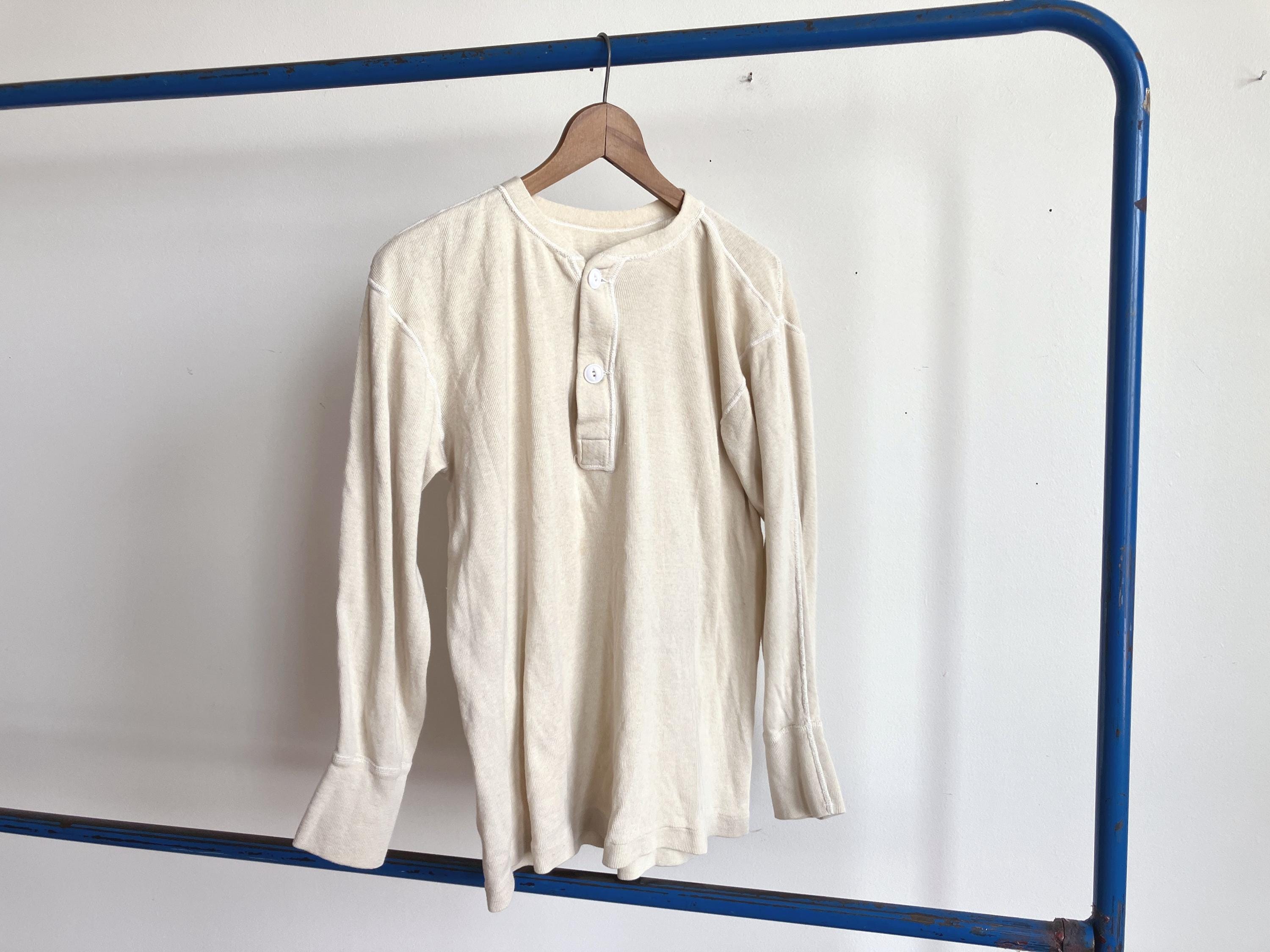 カットソー(長袖/七分) L'AppartementBilly MILITARY THERMAL TOP Vintage Military Thermal Shirt - Etsy
