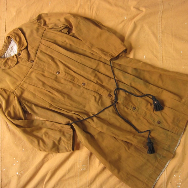 Traje de túnica masónica antigua / principios de 1900, túnica ceremonial, vestido, levita, masones Lodge, druida, Steam Punk 1910s 10s