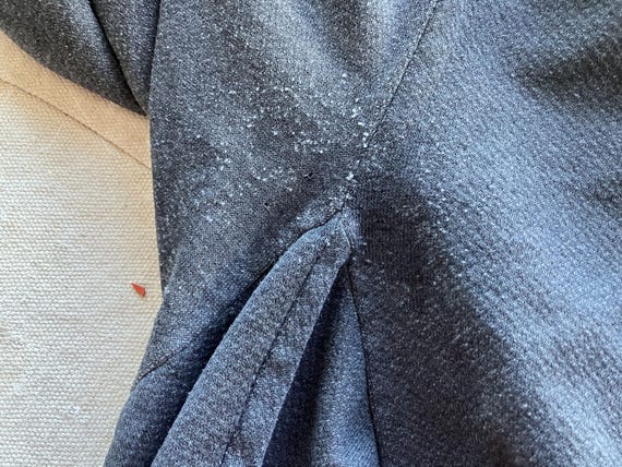 Small / Medium 70s / 80s Faded Black Glam Stars S… - image 9