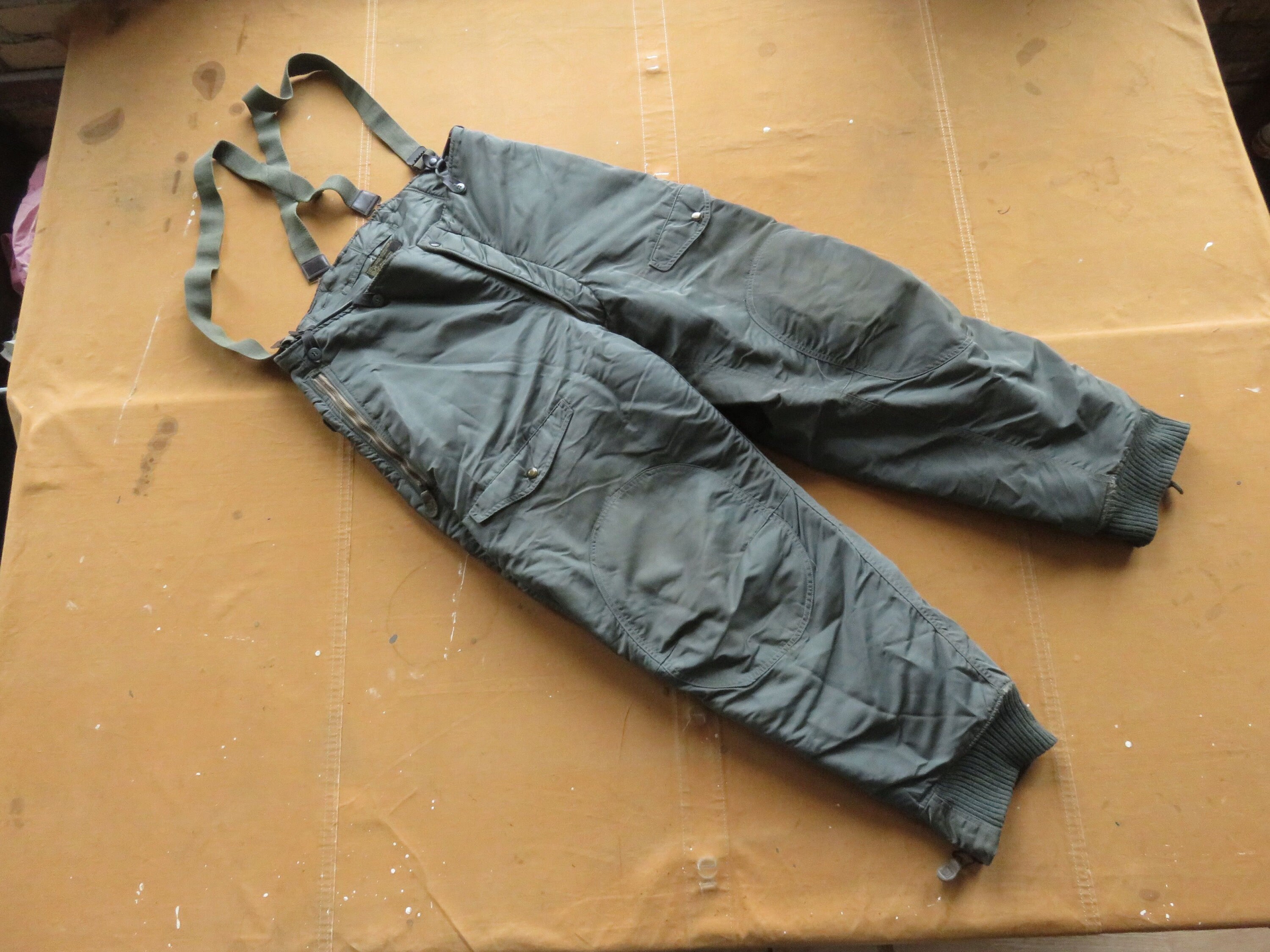 Large 50s / 60s US Air Force Heavy Winter Flight Pants
