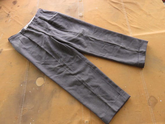 50s Whip Cord Wool Gabardine slacks