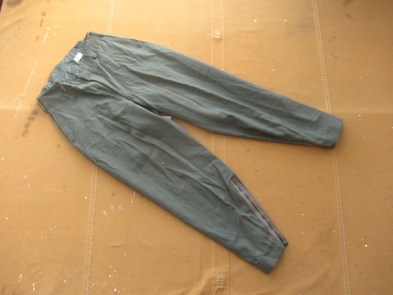50s Whip Cord Wool Gabardine slacks