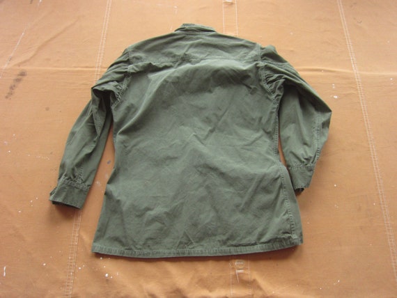 Small / Medium 60s US Army Poplin Cotton Jungle J… - image 9