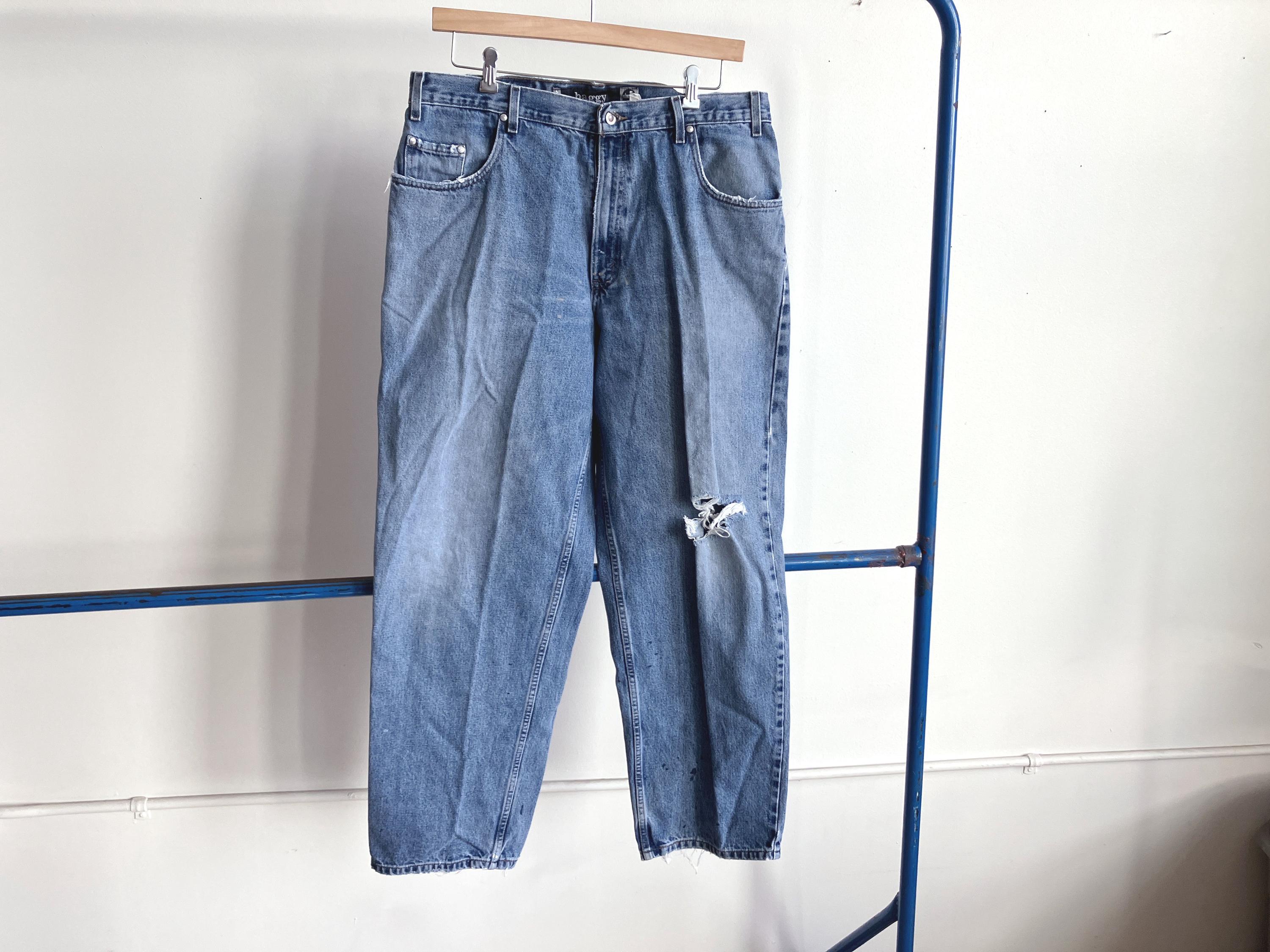 パンツ 90s Levis silver tab chino pants w38 VINTAGE | Levis Silver Tab Workwear Baggy Khakis Pants sz W38 L34