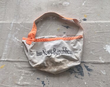 Vintage newspaper bags - Etsy