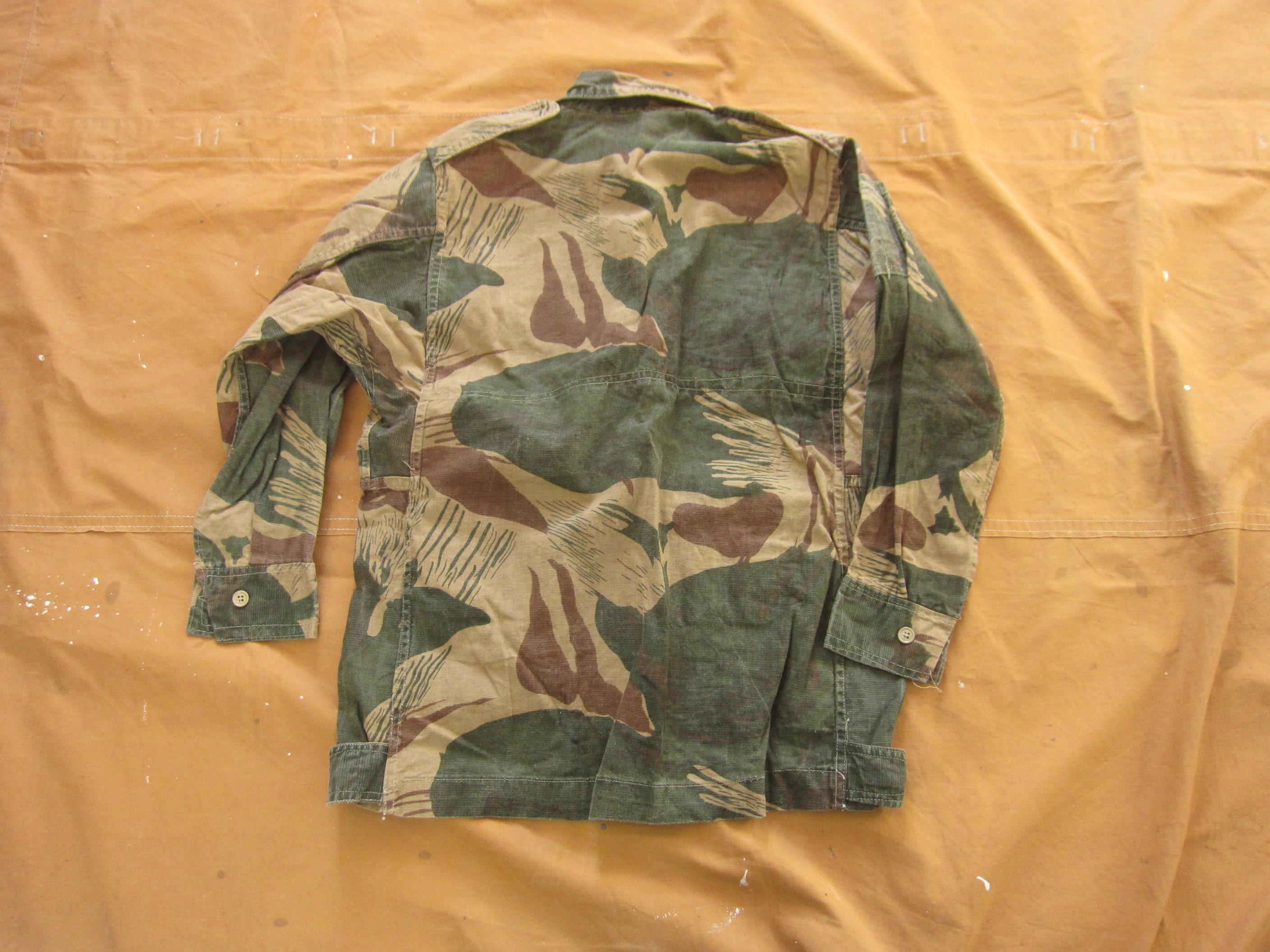 Small / Medium 70s Pakistani Military Cotton Camouflage Jacket 