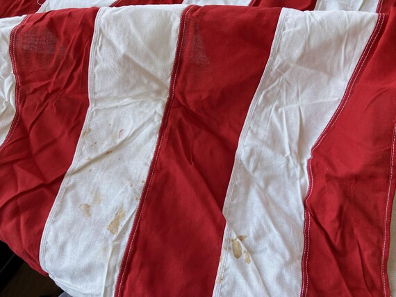 Vintage 80s / 90s Huge Cotton American Flag / Double Sided 0202 - Etsy