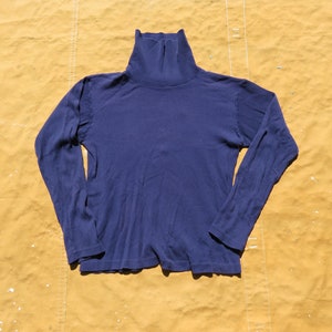 Camiseta de manga larga para hombre Suéteres al aire libre Sudaderas con  cuello redondo Lana merino Ropa sostenible Regalos para hombres 250 g/m²  Azul oscuro -  México