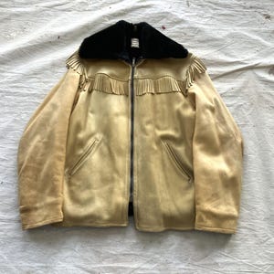 Vintage Deer Skin Jacket - Etsy Vintage Deer Skin Jacket - Etsy