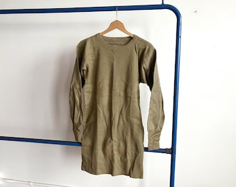 Vintage 1940s 1950s Olive Military Thermal Undershirt Small - Etsy
