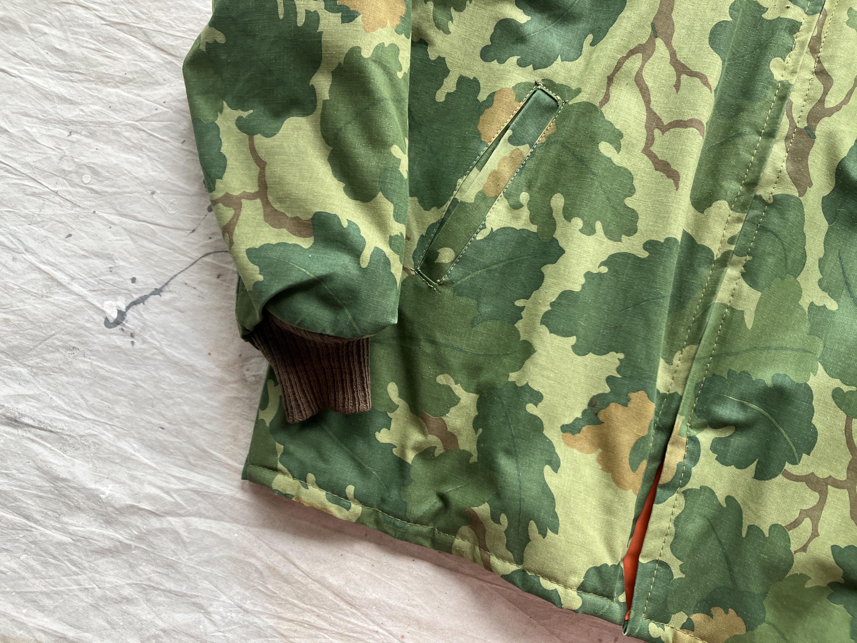 Large / XL 60s / 70s Mitchell Camouflage Reversible Jacket