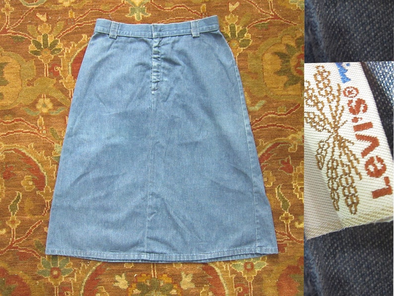 levis jeans skirt
