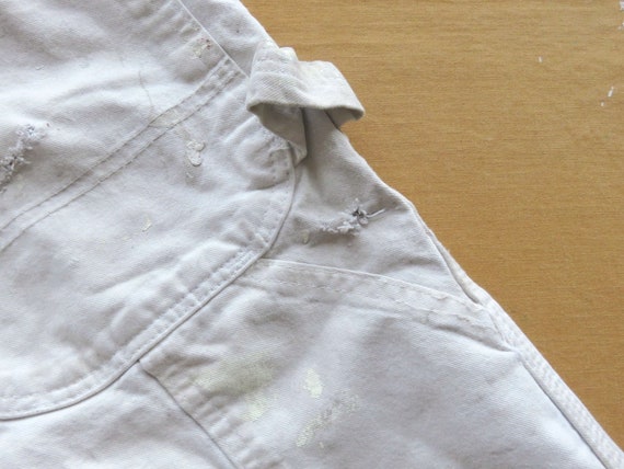 36 x 30 Dickies Painter's Pants / White Cotton Ca… - image 10