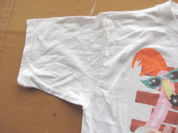 Medium 90s Punk Flamingos T-shirt / 1990s - image 7
