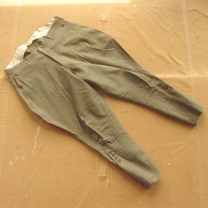 32 Waist 10s / 20s US Army Service Breeches / Wool Jodhpurs - Etsy