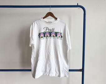 XL 90s Gardens T-shirt / Pratt Gradens Floral Flowers Minnesota MN