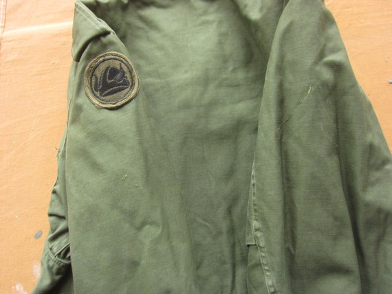 Small 60s US Army M-51 Field Jacket / Aluminum Zi… - image 10