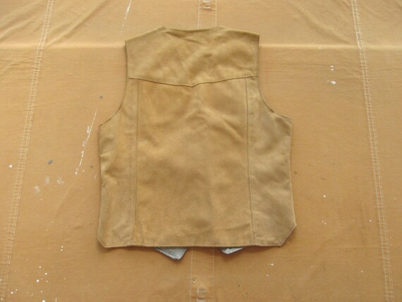 タイムセール 探し方 Small Style Trucker / Vest Western Rancher Suede Schott 70s トップス