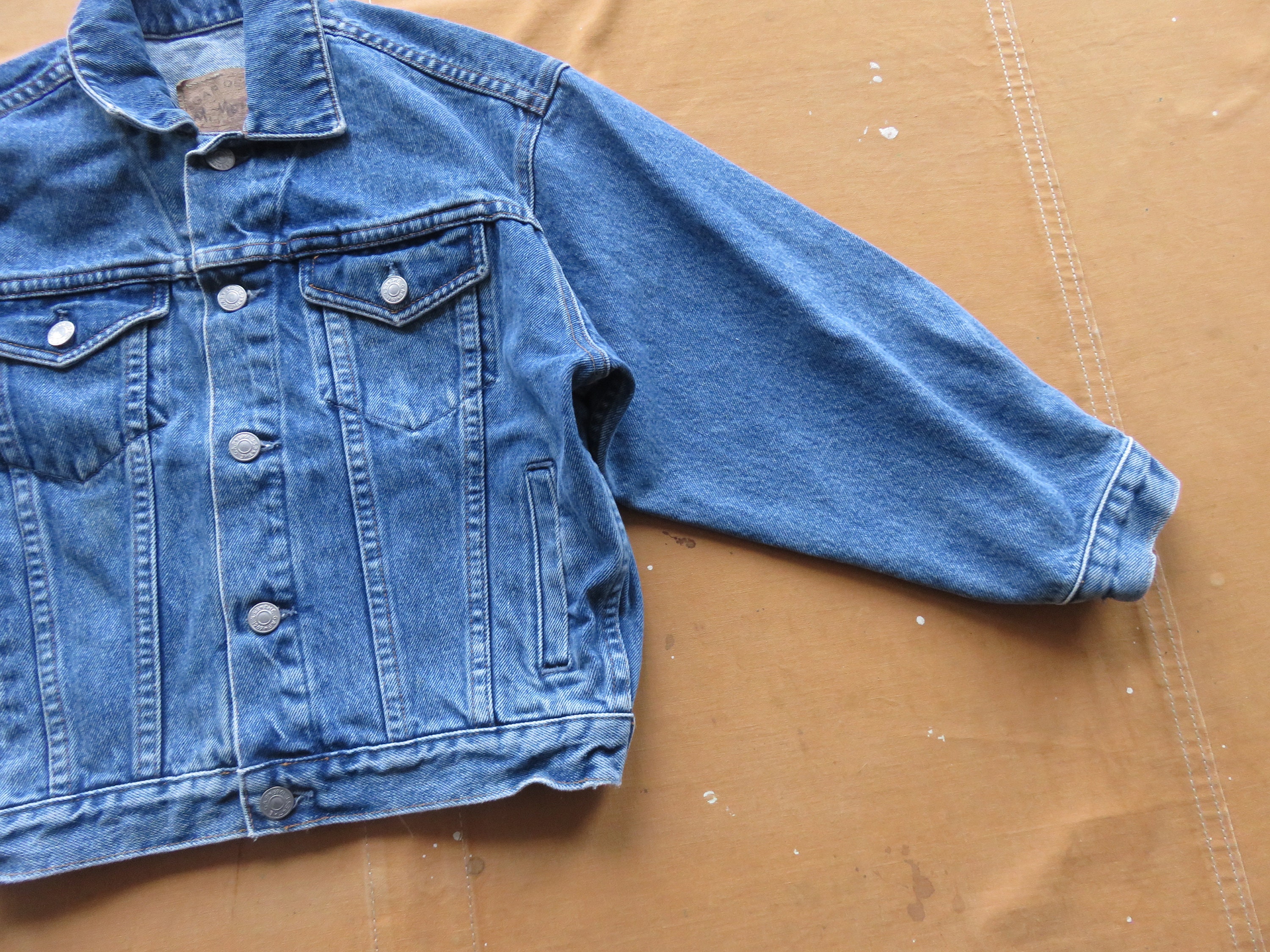 XXS / XS 80s Gap Denim Jean Jacket / 1980s 1990s the Gap Trucker
