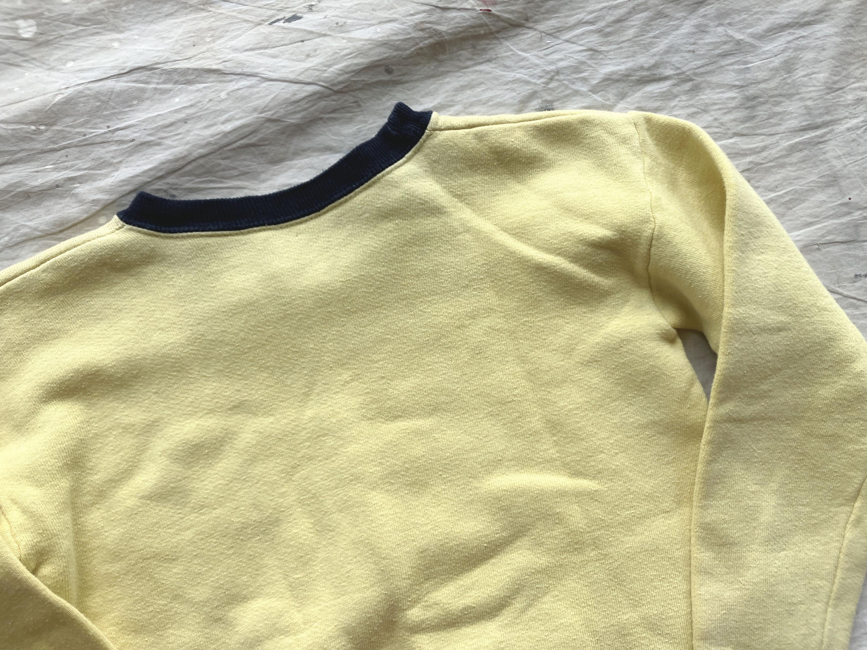 XXS / XS 60年代 コットン ボーイスカウト ツートン スウェットシャツ