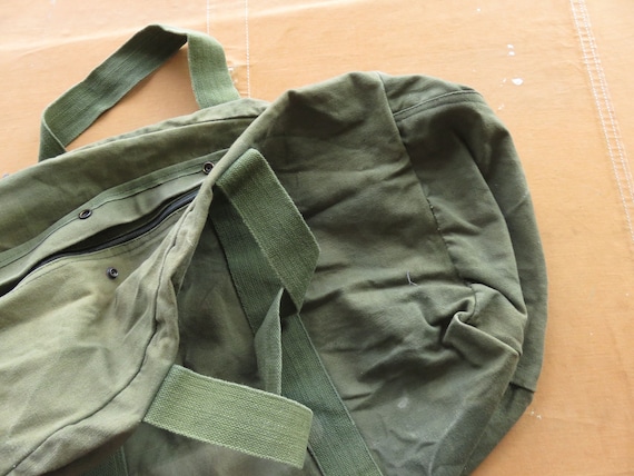 Vintage 90s US Air Force Aviators Kit Bag / Army … - image 7