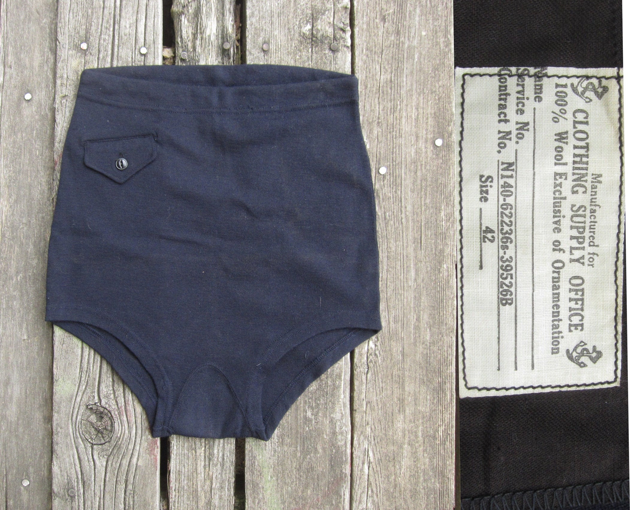 wool swim trunks