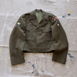 XS / Size 36 40s US Army Ike Jacket / WW2 Wool Uniform Jacket
